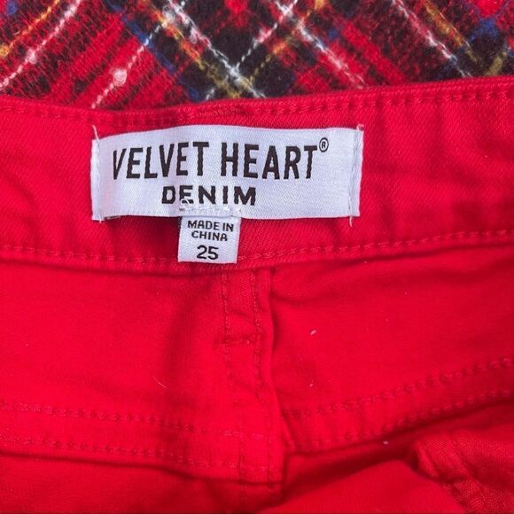 NWT Velvet Heart Hallie High Rise Skinny Denim Size 25 - Picture 9 of 16